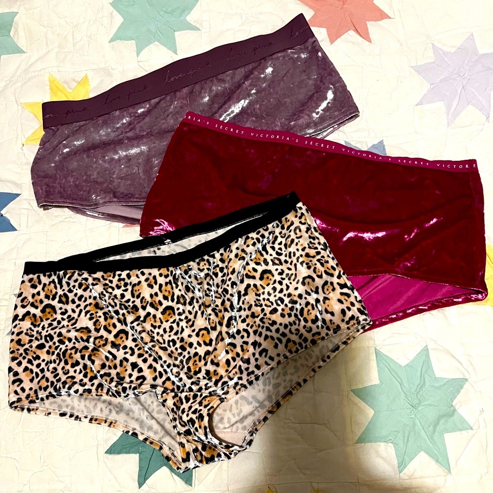 Unworn velvet underwear